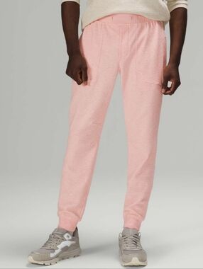 Lululemon At Ease Jogger Heathered Pink Mist